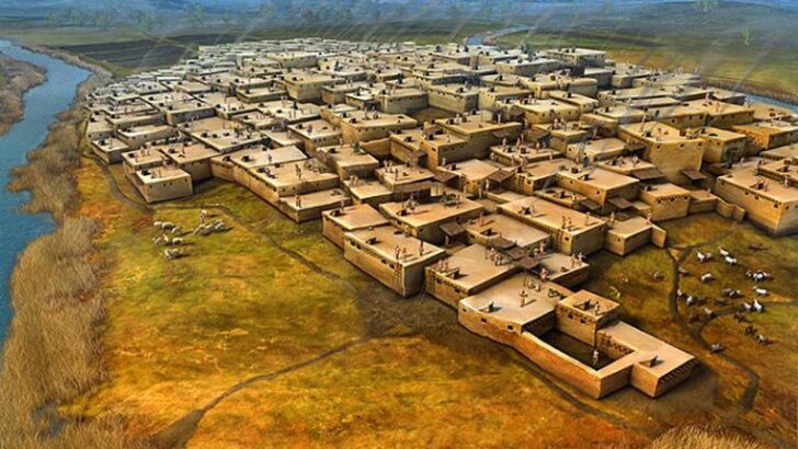 Çatalhöyük’ün Damdan Girişli, Sokaksız Evleri